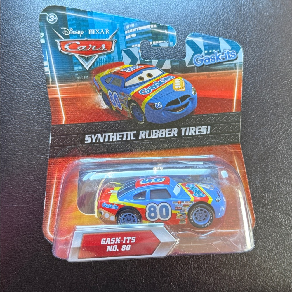 Cars Gask-Its No. 80 Toy Car - Blue and Red